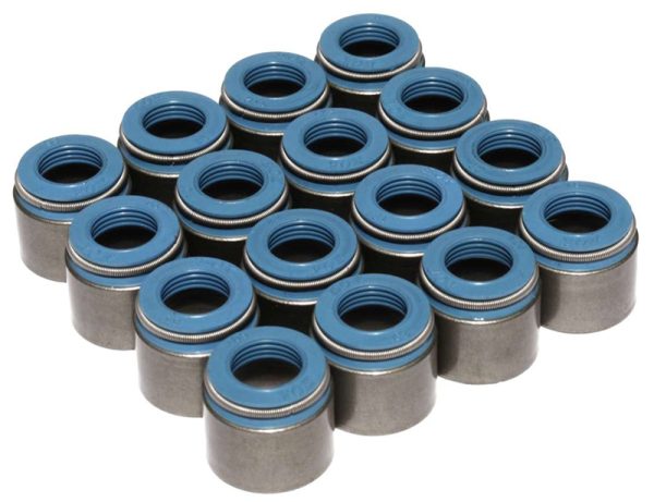 VALVE STEM OIL SEALS, 11/32"  METAL BODY VITON, .530" GUIDE