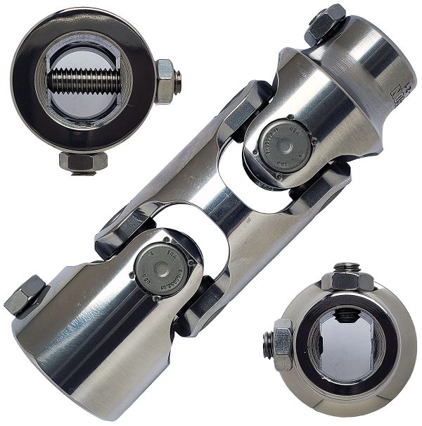 BORGESON DOUBLE UNI POL S/S   3/4-36 X 3/4DDD  POLISHED