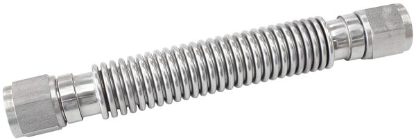 FLEXIBLE TURBO DRAIN HOSE S/S FEMALE 2 x -10AN 200MM LONG