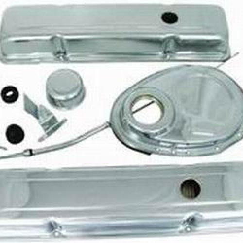 SB CHEV ENGINE DRESS UP KIT   (SHORT) V/COVERS 1958-86.