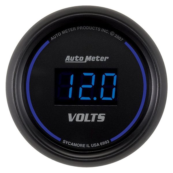 COBALT DIGITAL VOLTMETER      2-1/16", 8-18 VOLTS, ELECTRIC