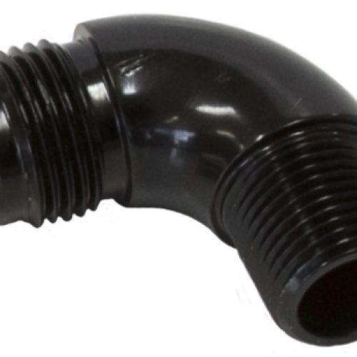 90 DEG 1/2″ TO -10AN FULL FLOWBLACK NO RESTRICTION IN BEND