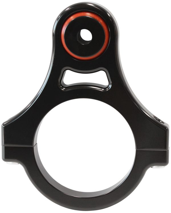 BILLET EXHAUST HANGERS 3.5"   BLACK WITH SOFT HITEMP BOOT