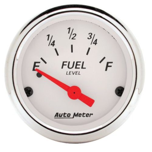 ARCTIC WHITE 2-1/16 FUEL LEVEL0-30 OHM, SHORT SWEEP ELECT.