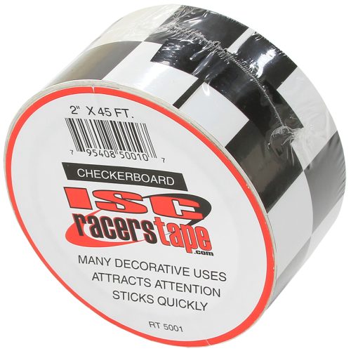 CHECKERBOARD TAPE             2″ WIDE X 45FT ROLL