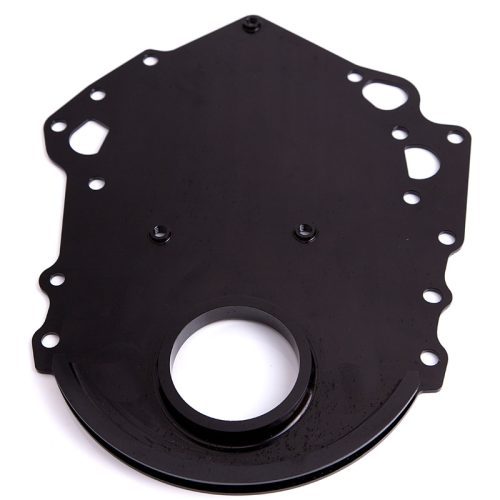 BILLET TIMING COVER 302 351C  BLACK