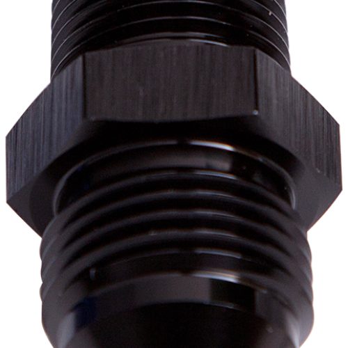 MALE FLARE -4AN TO 1/16″ NPT  BLACK MALE FLARE TO NPT ADAPT