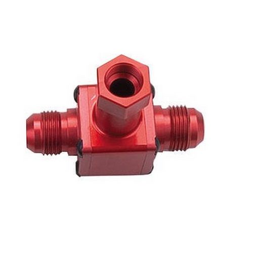 PETERSON INLINE TEMP PORT ASSY-10AN MALE WITH 5/8-18 PORT