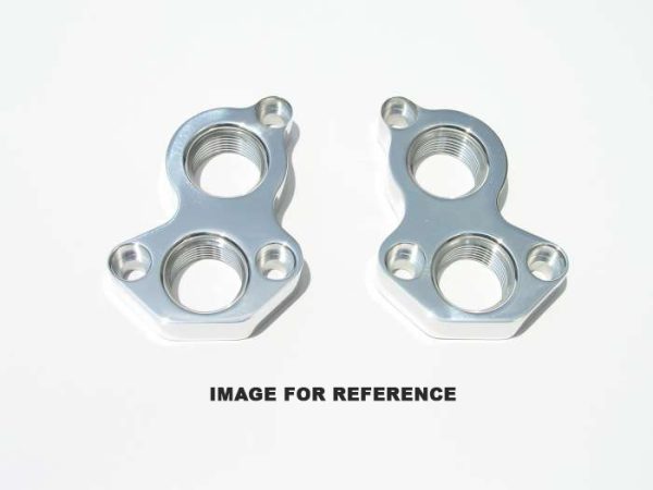 LS1 BLOCK ADAPTERS, BLACK     -12AN ORB, FOR REMOTE W/PUMP