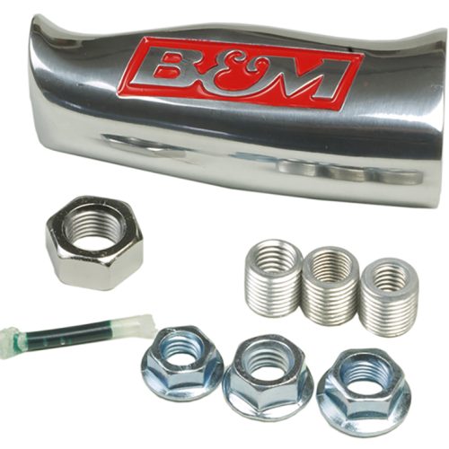 B&M UNIVERSAL TEE HANDLE, LHD BRUSHED, SUIT MEGASHIFTER