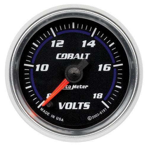 COBALT 2-1/16″ VOLT METER     8-18V, FULL SWEEP ELECTRIC