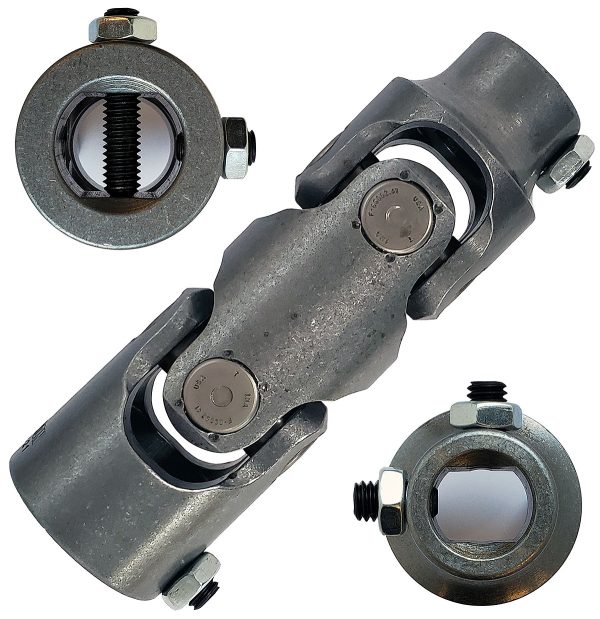 BORGESON DOUBLE UNI STEEL     3/4DD X 3/4DD  PLAIN STEEL
