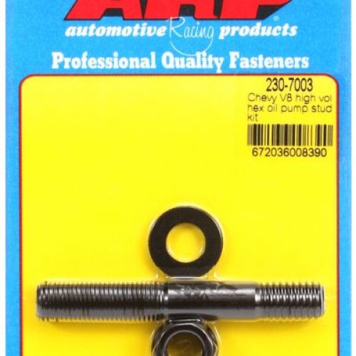 SB BB CHEV 350 454 OIL PUMP   STUD HEX SUIT H/V 3.125″ LONG