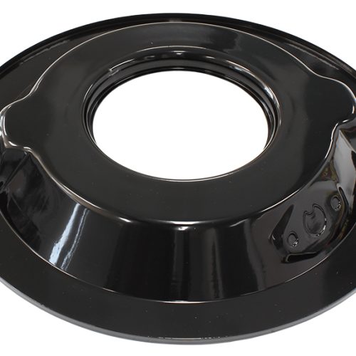 14″ AIR CLEANER BASE ONLY     RECESSED 1-1/8″ (28MM) BLACK