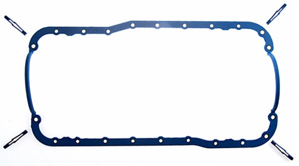 FORD 221-302W OIL PAN GASKET  PRE-86, ONE PIECE RUBBER