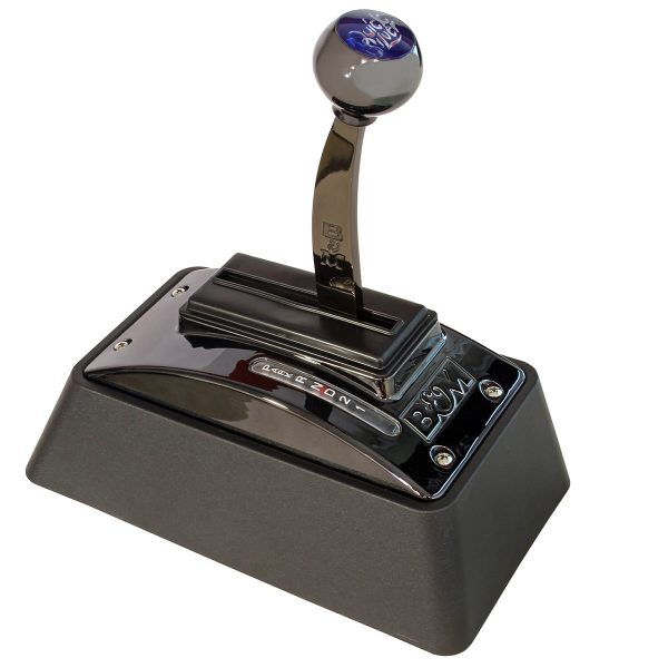 B&M QUICKSILVER SHIFTER, BLACKUNIVERSAL 3 & 4 SPEED, LHD