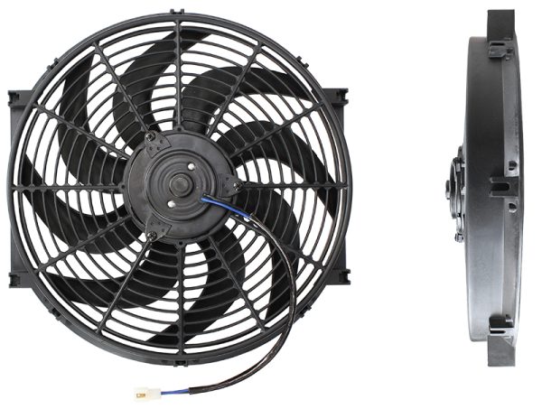 12" CURVED BLADE ELECTRIC FAN REVERSIBLE 1400CFM