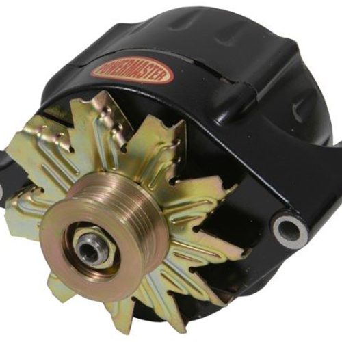 POWERMASTER ALT FORD 150 AMP  6 GROOVE BLACK FINISH SMOOTH