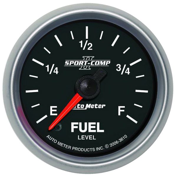 PROGRAMABLE FUEL LEVEL GAUGE  FULL SWEEP ELECTRIC 0-280 OHM