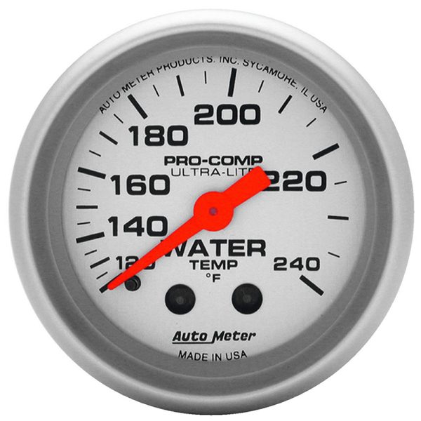 ULTRA-LITE 2-1/16" WATER TEMP 120-240°F, MECHANICAL, 12FT