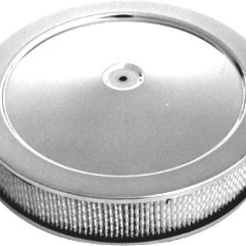 14×3″ DOMINATOR AIR CLEANER   CHROME, PAPER ELEMENT, 7-5/16″