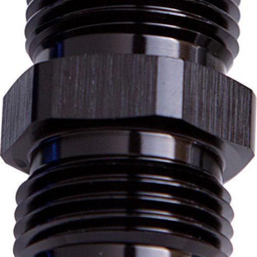 MALE FLARE UNION -12AN        BLACK -12AN TO -12AN STRAIGHT