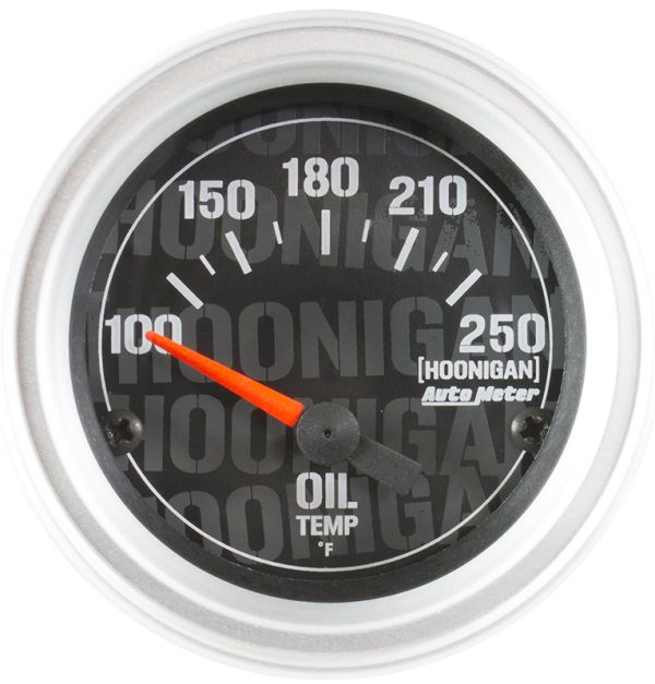 HOONIGAN 2-1/16" OIL TEMP     150-250°F, SHORT SWEEP ELECT