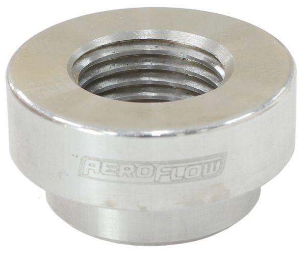ALUMINIUM WELD ON FEMALE M14  x 1.5MM PITCH WASHER SEAL