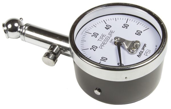 TYRE PRESSURE GAUGE 0-60 PSI  AUTO GAUGE.
