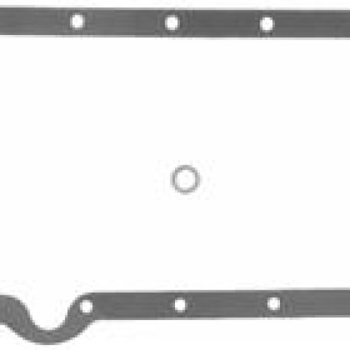 SBC OIL PAN GASKET SET        LEFT DIPSTICK/THIN SEAL