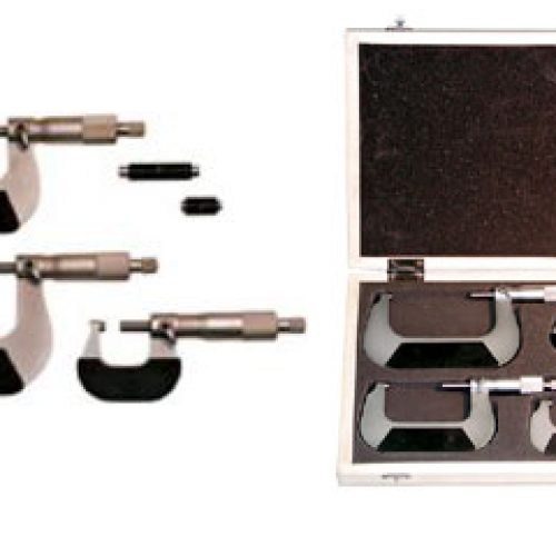 PROFORM MICROMETER SET 0″-4″  TO .0001.