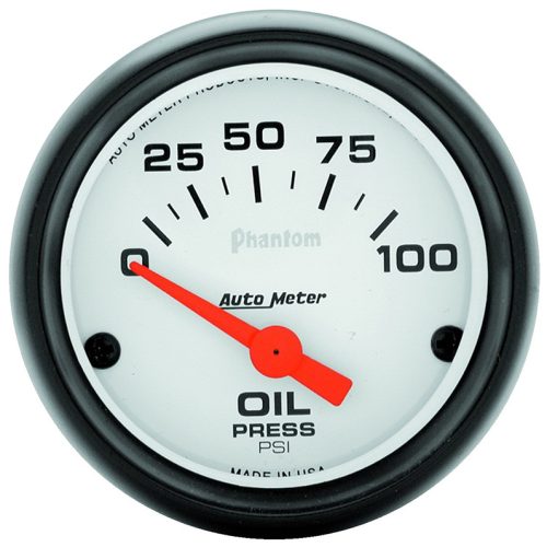 PHANTOM 2-1/16″ OIL PRESSURE  0-100PSI, SHORT SWEEP ELECTRIC
