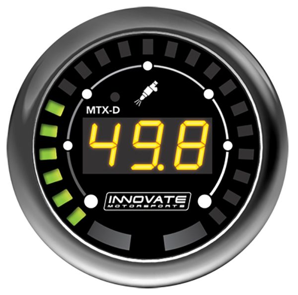 MTX-D FUEL PRESSURE 0-145 PSI 10 BAR. 52mm 2-1/16" DIAMETER