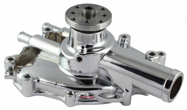 FORD SHORTY WATER PUMP POLISH 302W, 351W, 5.0L ENG 1979-1985