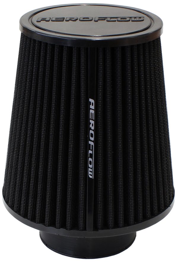 3 CLAMP-ON TAPERED FILTER     4.6-6 O.D, 6.1 HIGH BLACK COTT