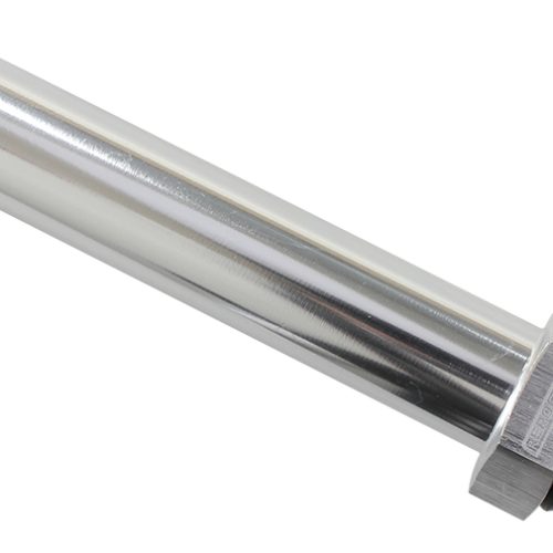 -8ORB TO 22MM BARB TURBO DRAINEXTENSION SILVER 100MM OAL