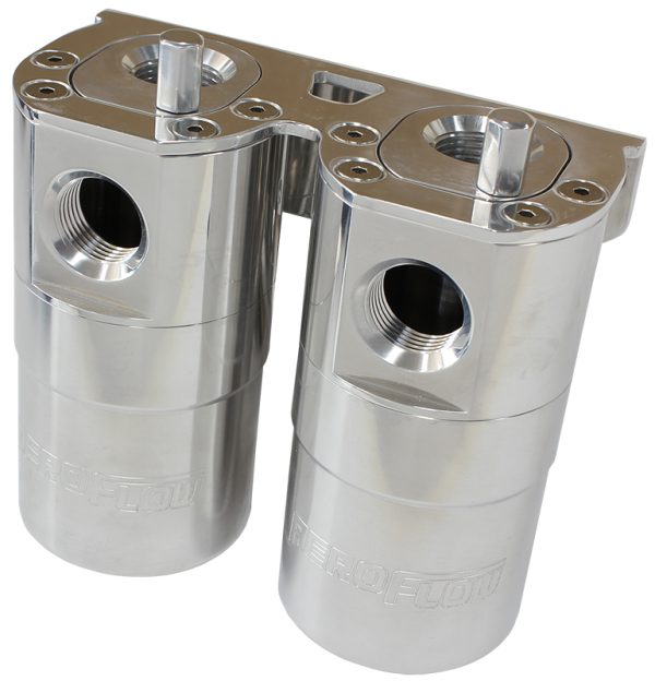DUAL CATCH CAN -10ORB         AIR / OIL SEPARATOR DIESEL