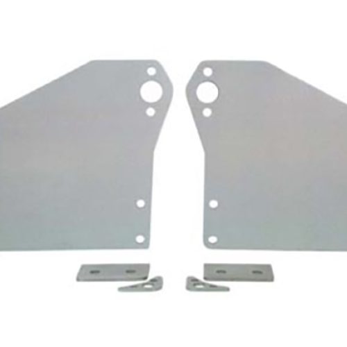 ALLOY FRONT ENGINE PLATES SBC CHEV  2 X PIECE