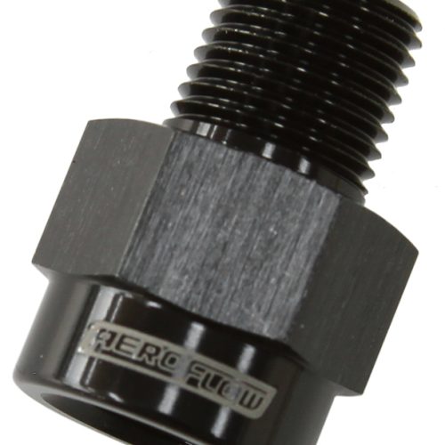 1/8″ BSPT male to 1/8″ NPT    Female BLACK