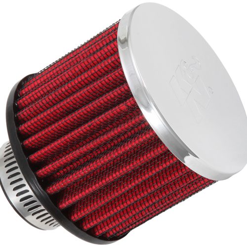 1-1/4 UNIV. CLAMP-ON FILTER   3 O.D, 2.5 HIGH, CHROME TOP