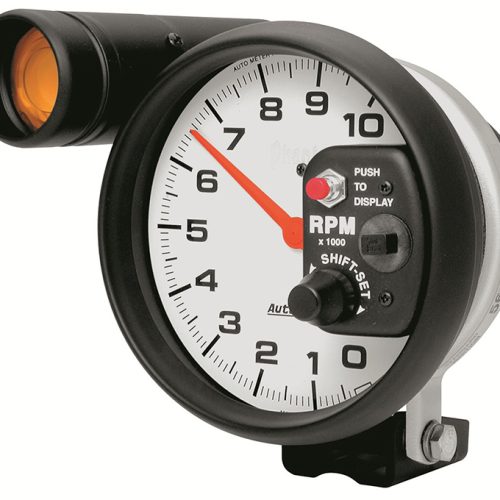 PHANTOM 5″ TACH 10,000 RPM    PEDESAL MOUNT WITH SHIFT LIGHT