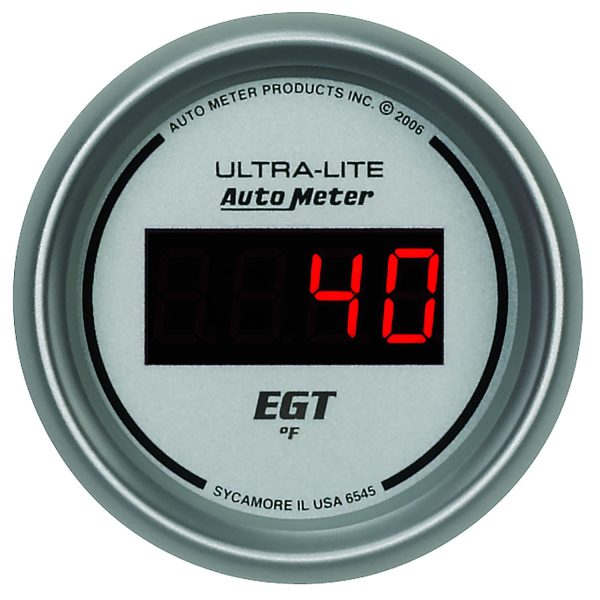 ULTRA-LITE DIGITAL PYROMETER  2-1/16", 0-2000°F, WITH PROBE