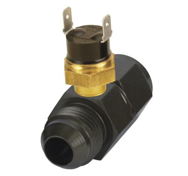 INLINE THERMO FAN SWITCH -8AN 88°C ON - 80°C OFF, SWIVEL