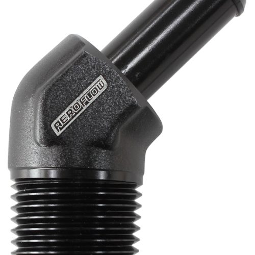 45 DEG 3/8″NPT TO -6 100 / 450SERIES BRAIDED HOSE AN SIZE