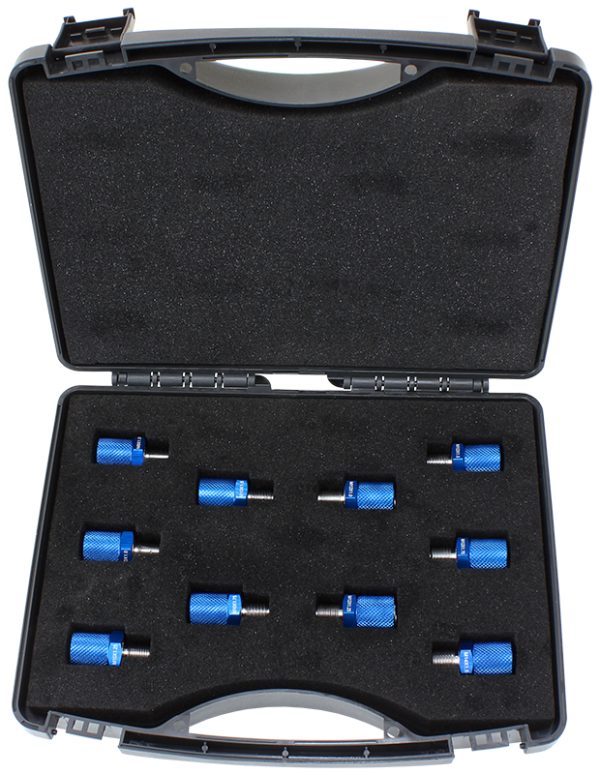 Metric thread gauge carry kit female and male gauge