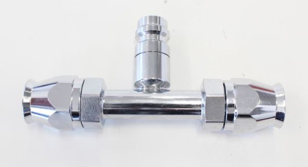 -8 Airconditioning Fitting    inline Charge Port Straight