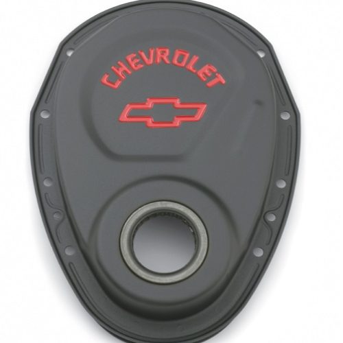 PROFORM SBC TIMING COVER      BLACK WRINKLE FINISH. CHEV