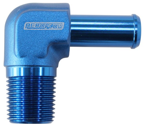 90 DEG 1/8" NPT TO -4 100/450 SERIES BRAIDED HOSE AN SIZE