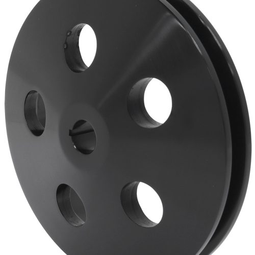 POWER STEERING PULLEY SINGLE  BLACK 5/8 SHAFT GM SAGINAW