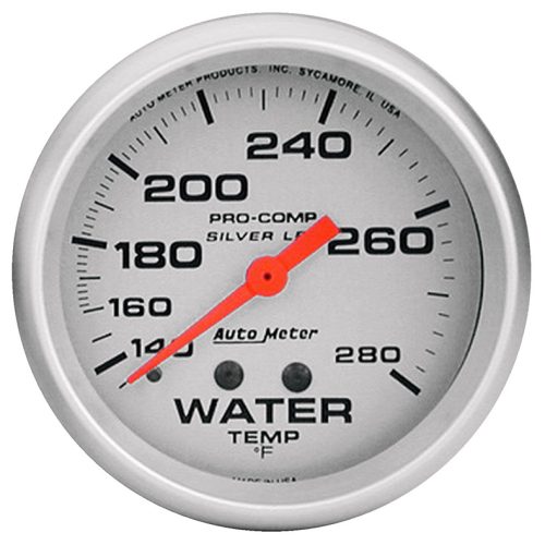 ULTRA-LITE 2-5/8″ WATER TEMP  140-280°F, MECH LIQUID FILLED